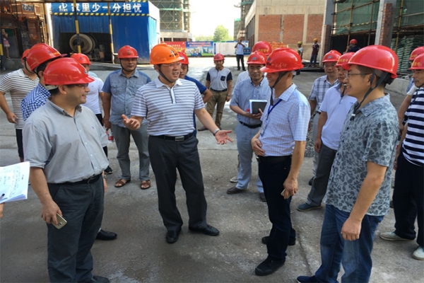 G20峰會環(huán)境質(zhì)量保障省級督查組蒞臨南城壹號督查指導(dǎo)工作